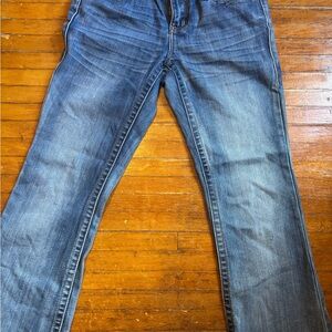 Men's Bootcut Jeans in Faded Blue